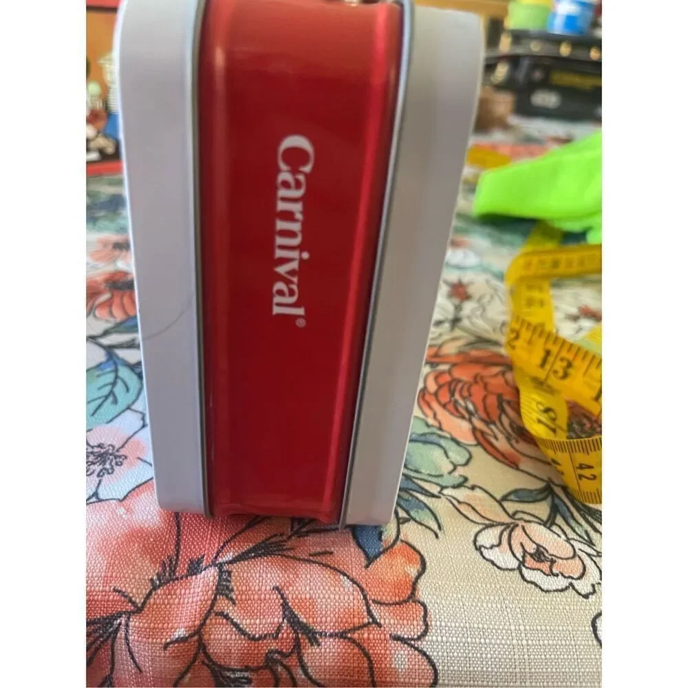 Carnival multicolor polka